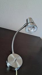 Wandspotje met dimmer, Ophalen, Halogeen, Metaal of Aluminium, Zo goed als nieuw