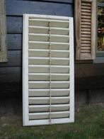 Oude houten louvre luik/Shutter, Doe-het-zelf en Verbouw, Deuren en Horren, Ophalen, Gebruikt, 80 tot 100 cm, Overige typen