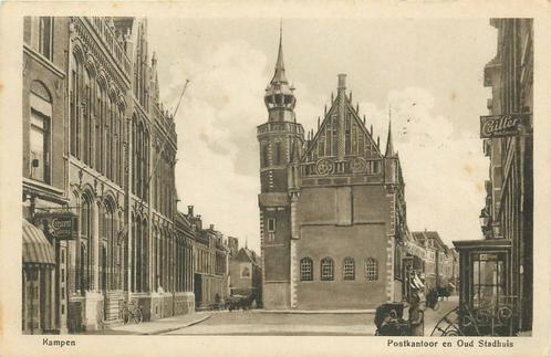 (388-571-001) Kampen Postkantoor en oud Stadhuis, Verzamelen, Ansichtkaarten | Nederland, Overijssel, Verzenden