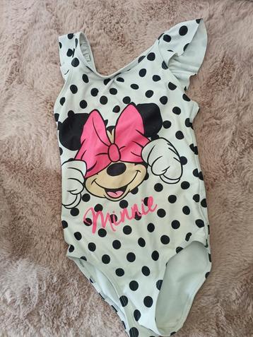 Mooi schattig Minnie Mouse badpak maat 122-128 beschikbaar voor biedingen