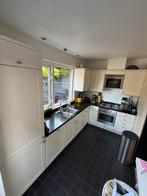 Complete witte keuken inclusief inbouwapparatuur (Ikea), Ophalen, Gebruikt, Wit, Hoekkeuken