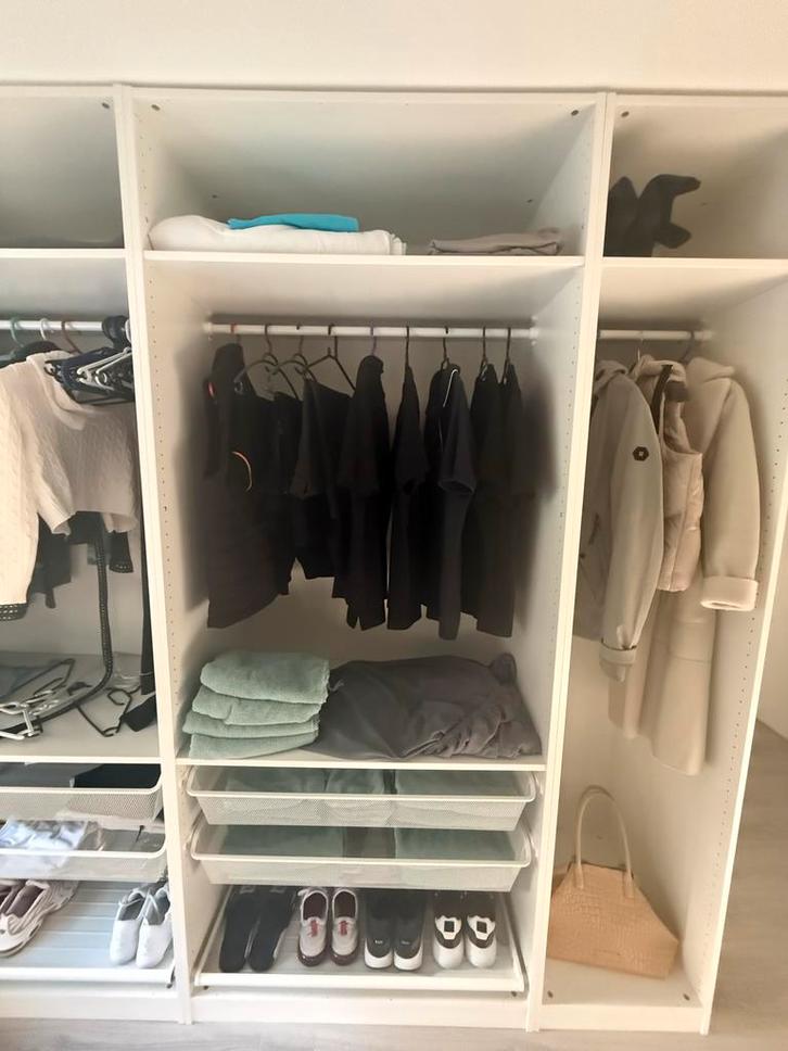 Pax Kleerkast - Ruime opbergkast, Huis en Inrichting, Kasten | Kledingkasten, Zo goed als nieuw, 200 cm of meer, 50 tot 75 cm