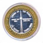 Las Vegas 10 Dollar Gaming Token Zilver Stratosphere – CN