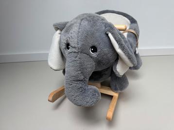 Hobbel Olifant met Geluid hobbeldier hobbelpaard beschikbaar voor biedingen