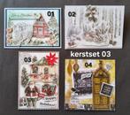 Handgemaakte KERSTkaarten SET 03, Verzenden, Nieuw, Kerst