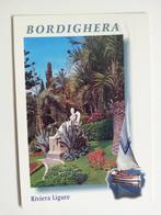 Ansichtkaart gelopen Italië Bordighera Riviera Ligure, Ophalen of Verzenden, 1980 tot heden, Gelopen, Italië