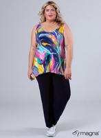 Zomers A-lijn Topje met Kleurrijke Print – Magna, Kleding | Dames, Ophalen of Verzenden, Nieuw, Blouse of Tuniek