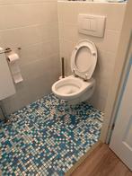 Hangend toilet, Doe-het-zelf en Verbouw, Verzenden, Gebruikt, Steen, Toilet