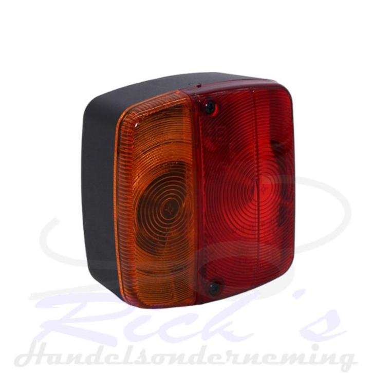 Achterlicht Yike 100 x 95 mm inclusief lampjes, Caravans en Kamperen, Caravan accessoires, Nieuw, Verzenden