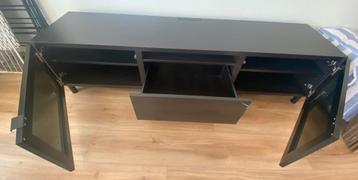 Strakke tv meubel (ikea Besta) - afbeelding 3