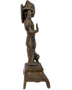 Zuid-Indiase bronzen Vishnu / Venkateswara beeld, Ophalen of Verzenden, Gebruikt