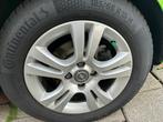 Zgan lichtmetalen velgenset met 4 seizoens continentalbanden, Auto-onderdelen, Banden en Velgen, Ophalen, 15 inch, 185 mm, Zomerbanden
