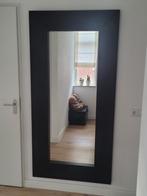 Grote Spiegel Met Donkerbruine Houten Lijst 190x95cm, Huis en Inrichting, Ophalen, Zo goed als nieuw, 75 tot 100 cm, 150 tot 200 cm