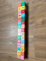 Blokken letters Hema, Kinderen en Baby's, Speelgoed | Houten speelgoed, Ophalen of Verzenden, Gebruikt, Overige typen