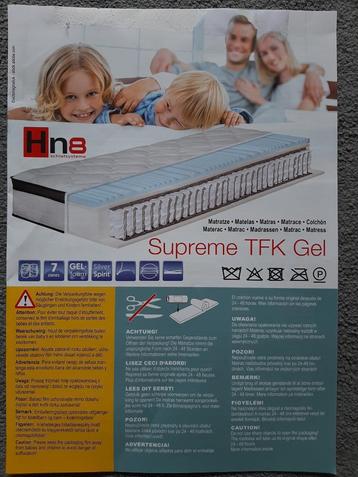 HN8 90x210 H3 matras met nieuwe pocketvering binnenkern. beschikbaar voor biedingen