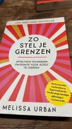 Zo stel je grenzen van Melissa Urban, Ophalen of Verzenden, Zo goed als nieuw