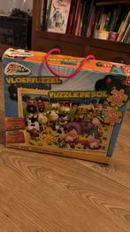 Vloerpuzzel boerderij 55 stukjes, Ophalen of Verzenden, Meer dan 50 stukjes, Gebruikt, 2 tot 4 jaar