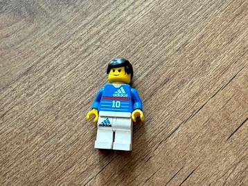 Lego minifigure - Zidane (Frankrijk, EK 2000, Adidas) beschikbaar voor biedingen