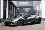 Lamborghini Huracan Performante Spyder 5.2 V10 Comfort Seats, Auto's, Automaat, Zwart, 5204 cc, Cabriolet