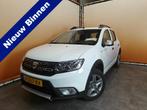 Dacia Sandero 0.9 TCe SL Stepway navigatie | stoelverw | pdc, Auto's, Dacia, Voorwielaandrijving, 898 cc, Stof, Wit