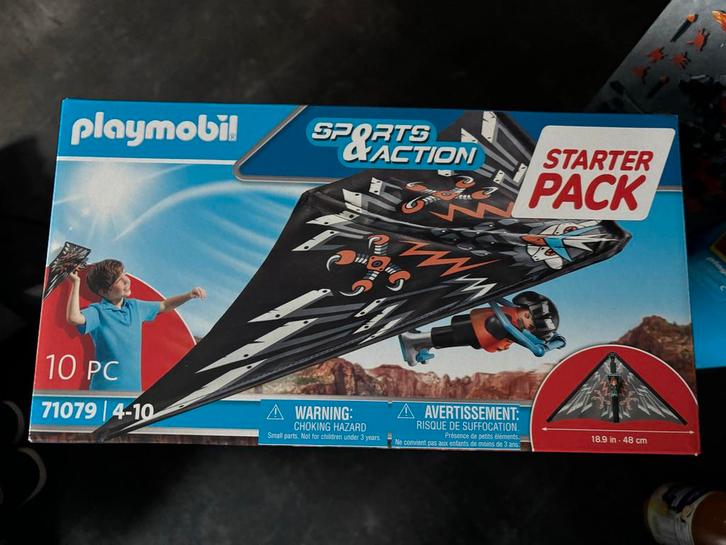 Playmobil 71079 Starter Pack Deltavlieger - Nieuw, Kinderen en Baby's, Speelgoed | Playmobil, Nieuw, Complete set, Ophalen of Verzenden