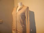 Royal Cashmere heerlijk zacht vest 100% cashmere 36/38, Verzenden, Beige, Zo goed als nieuw, Maat 36 (S)