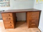 Antiek Eiken Bureau - 75 Jaar Oud, Ophalen, Gebruikt, Bureau