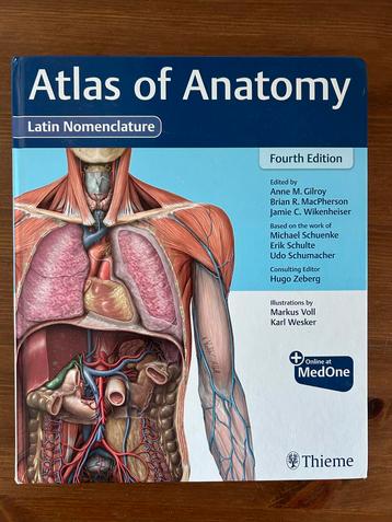Atlas of Anatomy, 4e editie - Zeer Goede Staat beschikbaar voor biedingen