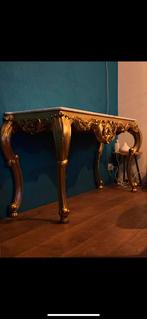 Brocante side table, Huis en Inrichting, Tafels | Sidetables, Ophalen of Verzenden, 25 tot 50 cm, Rechthoekig, 50 tot 100 cm