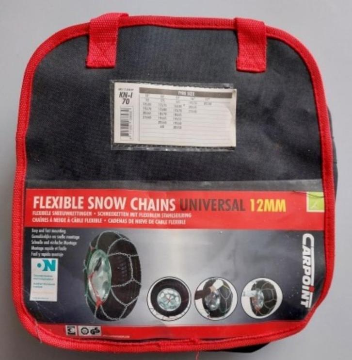 Sneeuwkettingen Carpoint KN-I 70, Nieuw (14, 15, 16, & 17“), Auto diversen, Sneeuwkettingen, Nieuw, Ophalen of Verzenden