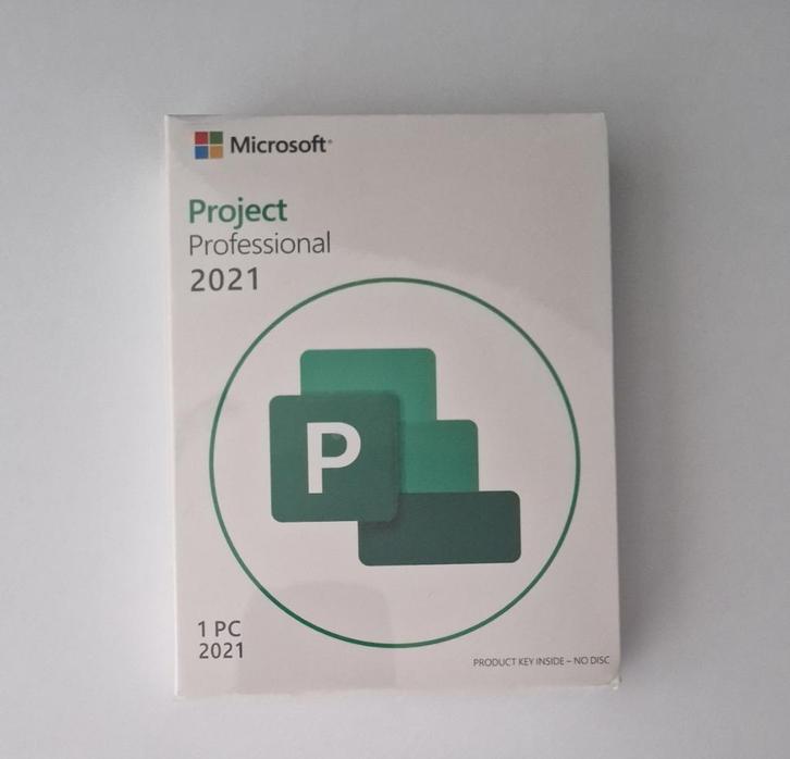 Microsoft Project Professional 2021 – Geseald, Computers en Software, Office-software, Nieuw, Windows, Verzenden