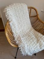 Gebroken witte plaid te koop, Ophalen of Verzenden, Zo goed als nieuw