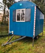 Schaftwagen,pipowagen,keet,bouwkeet huisje op wielen, Tuin en Terras, Tuinhuizen, Ophalen of Verzenden, Zo goed als nieuw, Schuur