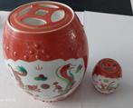 2 chinese potten met deksel, Ophalen of Verzenden