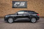 Audi Q3 45 TFSI e edition, Carplay, Cruise, Keyless, PreSens, Auto's, Audi, Stof, Gebruikt, Zwart, Zwart