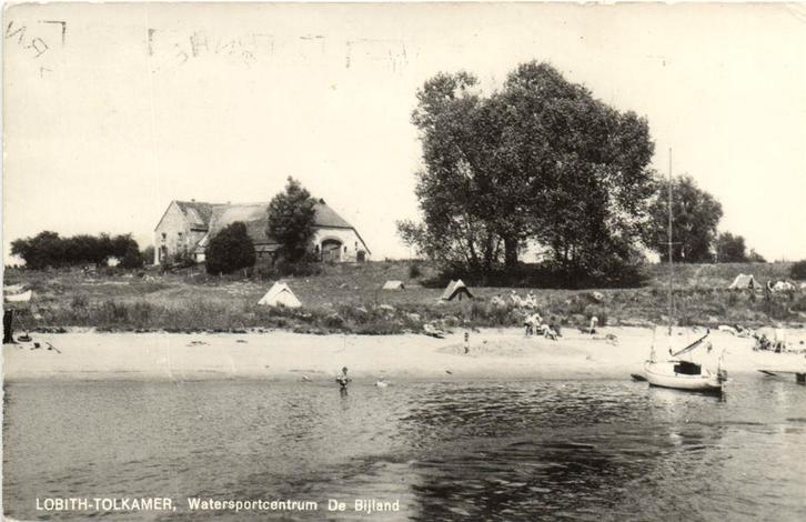 Lobith-Tolkamer, Watersportcentrum De Bijland - volk boot -, Verzamelen, Ansichtkaarten | Nederland, Gelopen, Noord-Brabant, Voor 1920