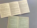 Oproep dienstplicht en keuring voor de lichting 1967 ( BERGA, Verzamelen, Militaria | Algemeen, Ophalen of Verzenden, Landmacht