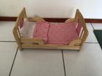 Pintoy, houten poppenbed met beddengoed, Ophalen, Gebruikt, Overige typen