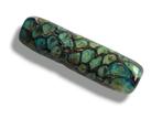 Langwerpige glaskraal met opaal kleuren, Nieuw, Kraal, Ophalen of Verzenden