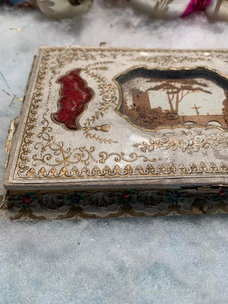 Mid 18thc candybox engeland amicorum, Ophalen of Verzenden