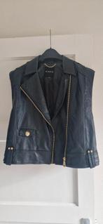 Biker jasje gilet leer look nikkie josh v arma goosecraft, Zwart, Ophalen of Verzenden, Zo goed als nieuw, Nikkie