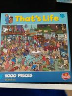 Puzzel that’s life 1000 stukjes, Hobby en Vrije tijd, Ophalen, 500 t/m 1500 stukjes, Zo goed als nieuw