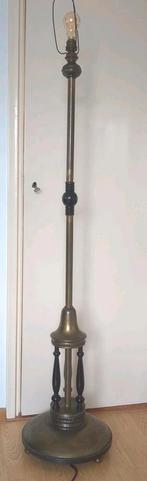 Art deco vloerlamp (Daalderop?) jaren 20. Koper., Huis en Inrichting, 150 tot 200 cm, Gebruikt, Hout, Ophalen