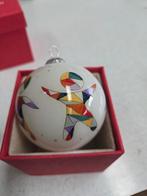 Glazen kerstbal van Unicef in doosje, Diversen, Ophalen