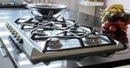 Smeg 5 pits inbouw gas kookplaat, Ophalen, Gebruikt, Inbouw, Gas
