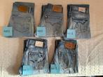 3 Levi's, 2 Le Temps Cerises, maten 31 & 32, vintage  €100,-, Blauw, W32 (confectie 46) of kleiner, Ophalen of Verzenden, Levis