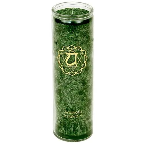 100 uur geurkaars 4e chakra, Huis en Inrichting, Woonaccessoires | Kandelaars en Kaarsen, Nieuw, Kaars, Minder dan 25 cm, Overige materialen