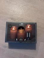 Anna's Collection Wax Kaarsenset - Koper, Nieuw, Ophalen of Verzenden, Kaars, Minder dan 25 cm