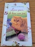 boek lieve poes ik hou van jou van francien westering, Boeken, Ophalen of Verzenden, Gelezen, Katten