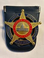United States Capitol Police Bicentennial badge, Ophalen of Verzenden, Landmacht, Amerika, Embleem of Badge